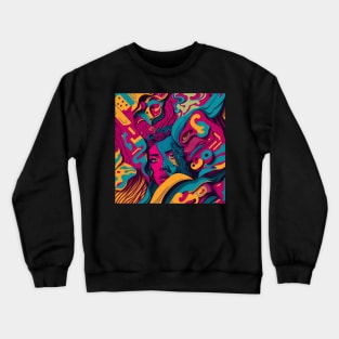 Whimsical DIY - Where Creativity and Craftiness Converge Crewneck Sweatshirt